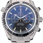 Omega Seamaster Planet Ocean Black Bezel Black Dial Stainless Steel Strap 80240