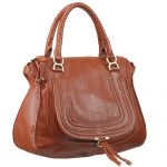 Chloe Marcie Medium Bag Dark Brown