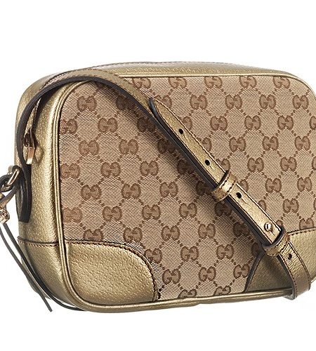 Gucci GG Supreme Canvas Gold Shoulder Bag 18926944