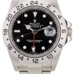 Rolex Explorer Stainless Steel Bezel Black Dial