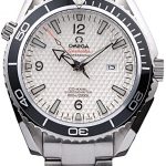 Omega Seamaster Planet Ocean Co-axial Black Case White Dial
