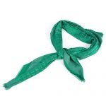 Louis Vuitton Monogram Silver Sunrise Shine Green Shawl 621856