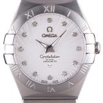 Omega Constellation White Dial Stainless Steel Band  621457