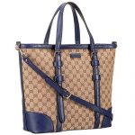Gucci GG Medium Classic Tote Black Blue