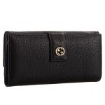 Gucci Wallet With G G Metal Detail Black