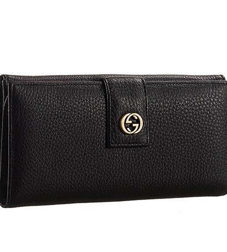Gucci Wallet With G G Metal Detail Black