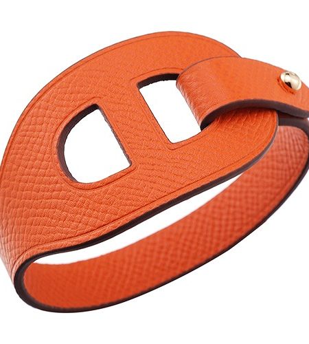 Hermes Iona Bracelet Orange 700594