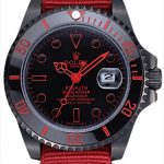 Rolex Stealth Submariner Red Nylon Strap 622010