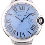 Cartier Ballon Bleu 42mm Blue Dial Stainless Steel Case And Bracelet