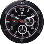 Hublot Big Bang King Power Wall Clock Black-Red  622468