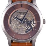 Patek Philippe Complications Brown Dial Brown Leather Bracelet