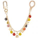 Louis Vuitton Fleur de Monogram bag charm chain (different colors) 700808