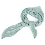 Louis Vuitton Monogram Silver Sunrise Mint Shawl 621862