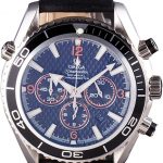 Omega Seamaster Planet Ocean Co-axial Black Case Black Dial 98101