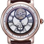 Cartier Rotonde Flying Tourbillon White Dial 621943
