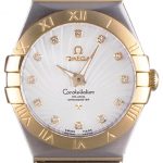 Omega Constellation Gold Bezel Two Tone Band som95  621475