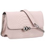 Dior Small Flap Light Pink Python Bag 18927158
