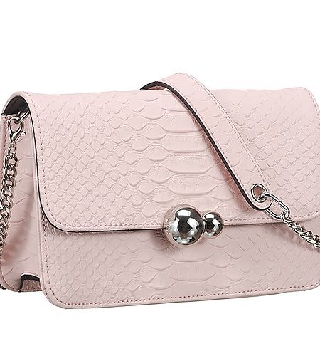 Dior Small Flap Light Pink Python Bag 18927158