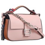 Fendi Double Micro Baguette Flower Detail Pink Bag 18927090