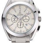 Omega Seamaster Aqua Terra Chronograph Ivory Dial Stainless Steel Bracelet   622526