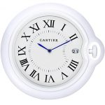 Cartier Bleu de Ballon Wall Clock White   622465