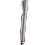 MontBlanc Starwalker Horizontally Grooved Silver Ballpoint Pen With Cap  622809