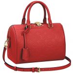 Louis Vuitton Speedy Bandouliere 25 Red