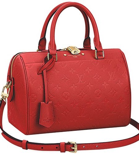 Louis Vuitton Speedy Bandouliere 25 Red