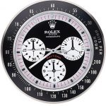 Rolex Daytona Cosmograph Wall Clock Black-Red  622480