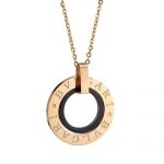 Bvlgari Cerchi Gold Necklace  700654