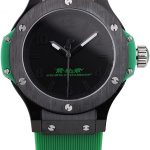 Hublot Big Bang African Wildlife Foundation Green Rubber Strap