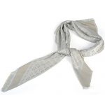 Louis Vuitton Monogram Gold Sunrise Shine Light Grey Shawl 621854