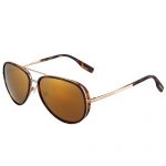 Hugo Boss Aviator Gold Frame Yellow Lens Sunglasses  307879