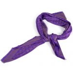 Louis Vuitton Monogram Gold Sunrise Purple Shawl 621866