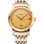 Vacheron Constantin Fine Gold Dial With Diamonds Gold Case Two Tone Bracelet