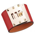 Hermes Kelly Dog Extreme Bracelet Red