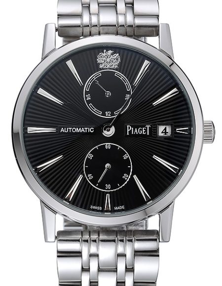 Piaget Altiplano Black Dial Silver Case Stainless Steel Bracelet  1454232