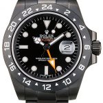 Rolex Explorer Black Ceramic Bezel Black Dial Watch 2385