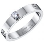 Cartier Love Silver Ring  700718