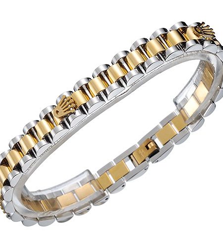 Rolex President Gold And Stainless Steel Link Bracelet 700761