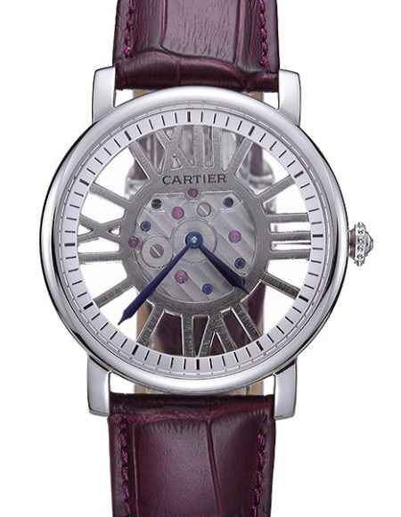 Cartier Rotonde Skeleton Flying Tourbillon Purple 621971