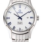 Omega De Ville White Dial Blue Numerals Stainless Steel Case And Bracelet 1453787