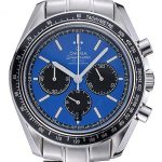 Omega Speedmaster Blue Grey Stainless Steel Strap  622053