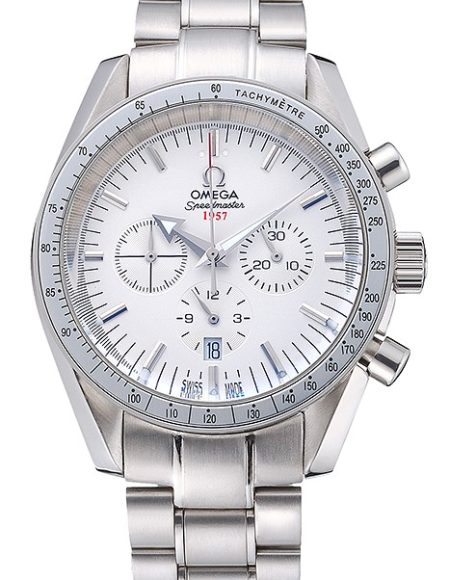 Omega Speedmaster Limited Edition 1957 White Dial Stainless Steel Bracelet  622522