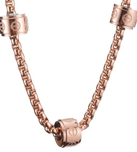 Cartier Love Pendants Rose Gold Necklace  700713