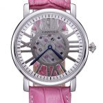 Cartier Rotonde Skeleton Flying Tourbillon Pink 621973