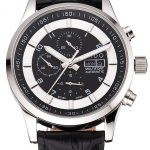 Mido Multifort Cronograph 2 Tone Dial Black Leather Strap  622184