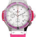 Hublot Big Bang Tutti Frutti Pink Strap White Dial