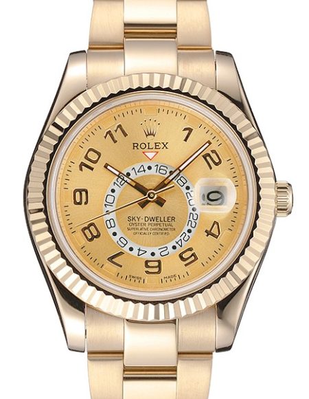 Rolex Sky Dweller Oyster Perpetual Special Edition 2012 Yellow Gold 80243