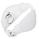 Hermes Bangle Silver Hardware Bracelet White